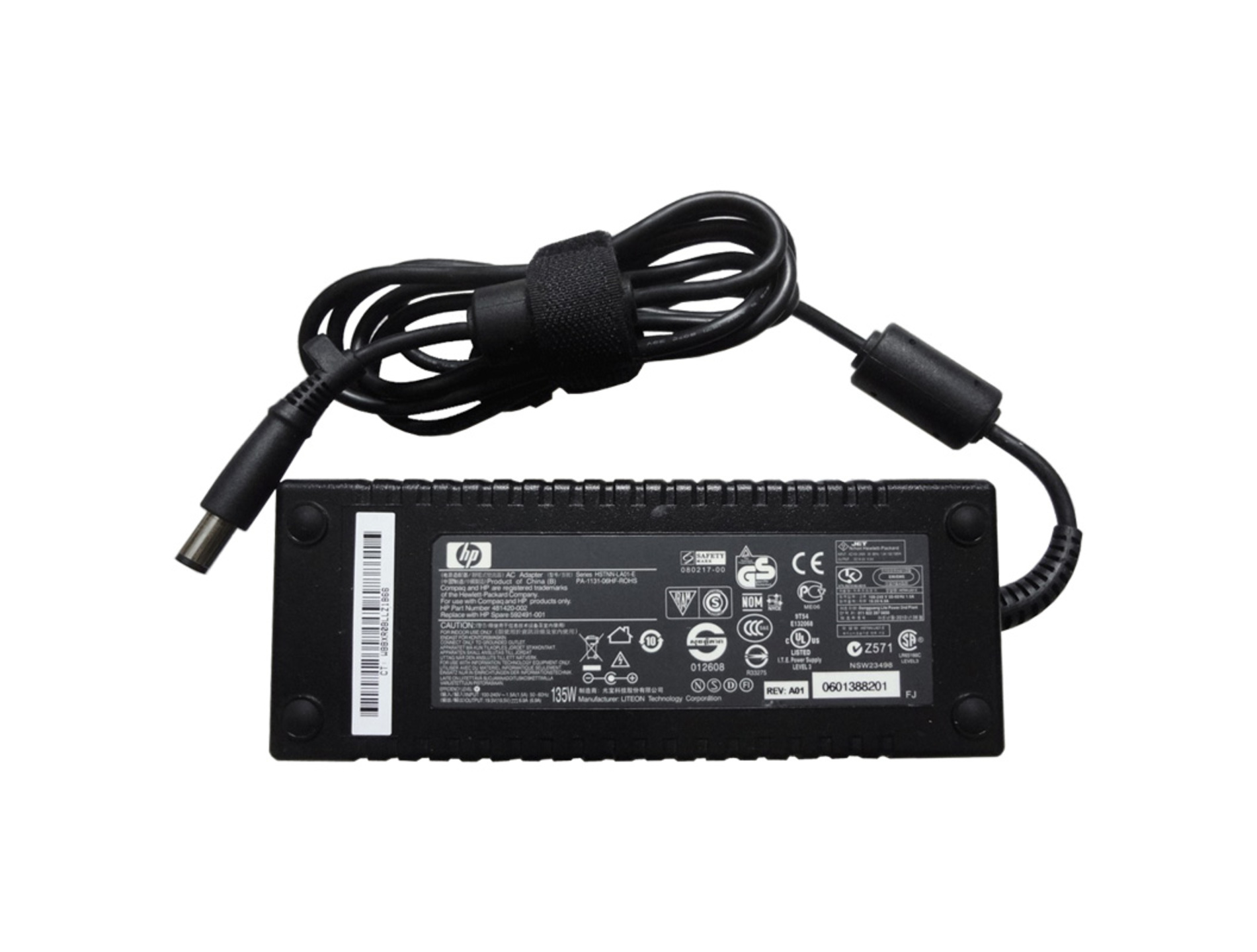 3.244.877_AC-Adapter-HP-19.5V-6.9A-135W-PA-1131-06HF-ROHS-481420-002 Ac Adapter Hp 19.5v/6.9a/135w (7.4*5.0) - Pa-1131-06hf-rohs