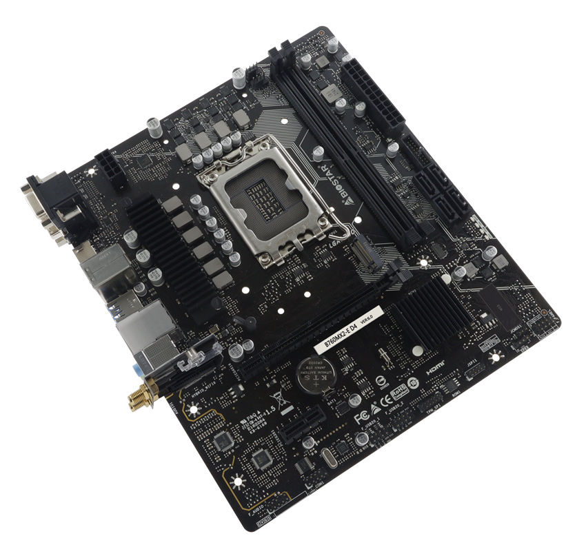 B760MX2-ED4 BIOSTAR μητρική B760MX2-E D4, 2x DDR4, s1700, uATX, 2.5G LAN, Ver. 6.0
