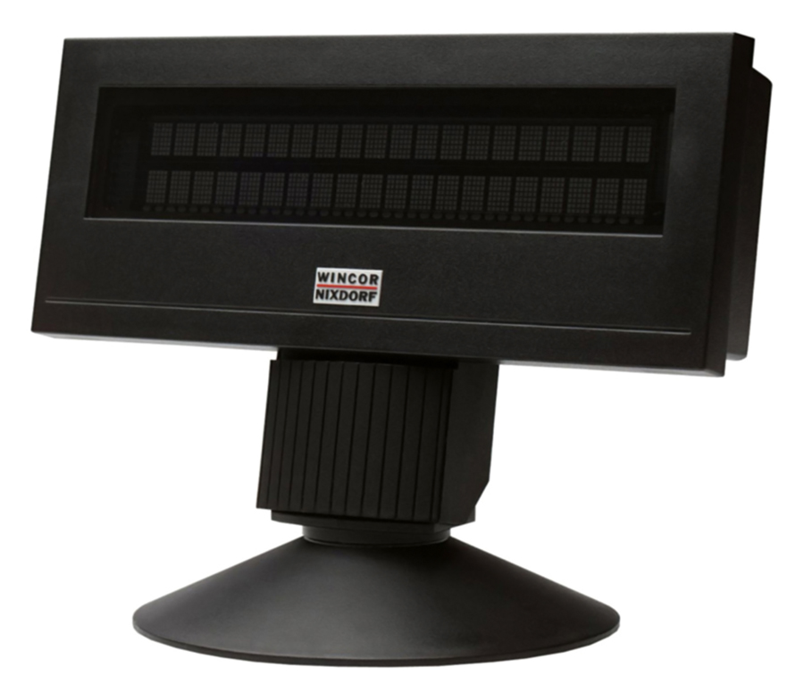 BA63 WINCOR NIXDORF POS customer display BA63, USB, μαύρη