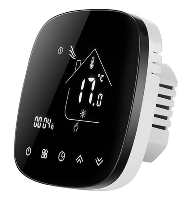 BHT-001-GCLW Smart θερμοστάτης αερίου BHT-001-GCLW, WiFi, μαύρος