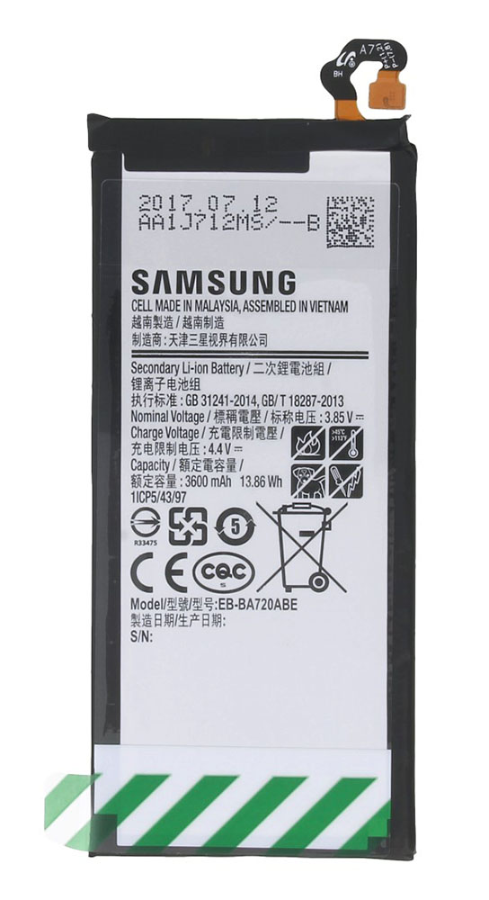 GH43-04688B SAMSUNG Μπαταρία αντικατάστασης για Smartphone J7/A7 2017