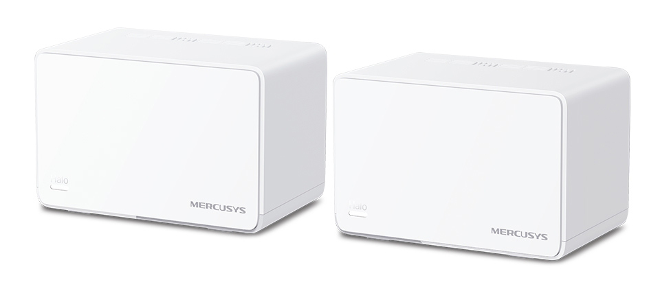 HALO-H80X-2PACK MERCUSYS Mesh Wi-Fi 6 System Halo H80X, 3Gbps Dual Band, 2τμχ, Ver. 1.0