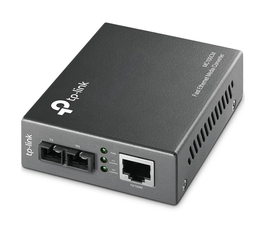 MC100CM TP-LINK 10/100Mbps Multi-Mode Μedia Converter MC100CM, Ver. 5.0