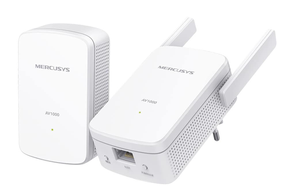 MP510KIT MERCUSYS Powerline Extender MP510 Kit, AV1000 Gigabit, WiFi, Ver: 1.0