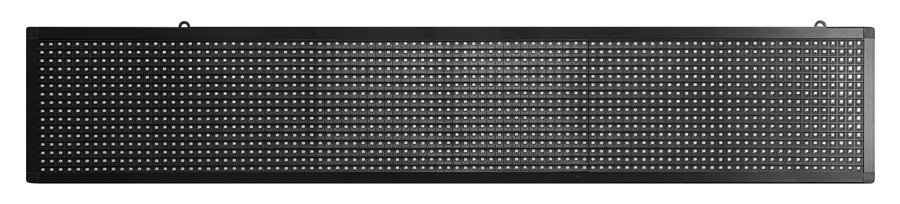 P10-LED073025-WH Πινακίδα LED κυλιόμενων μηνυμάτων LED073025, WiFi, 73x25cm, IP65, λευκό