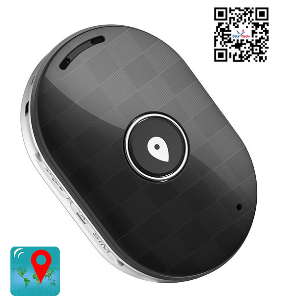 Q60-BK-16 Mini GPS Eντοπισμού Θέσης Q60, 400mAh, Αδιάβροχο, Black