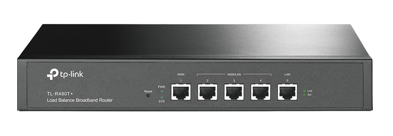 TL-R480T TP-LINK load balance broadband router TL-R480T+, 5x Ethernet port, Ver 9