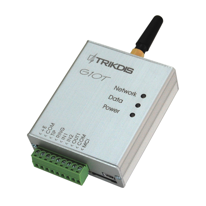 TX-G10T TRIKDIS GSM/GPRS Μεταδότης σημάτων συναγερμού G10T, προγρ/νος, Universal