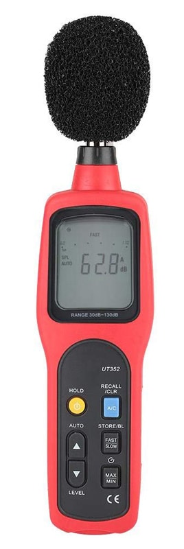 UT352 UNI-T ψηφιακό ντεσιμπελόμετρο UT352, 30-130dB