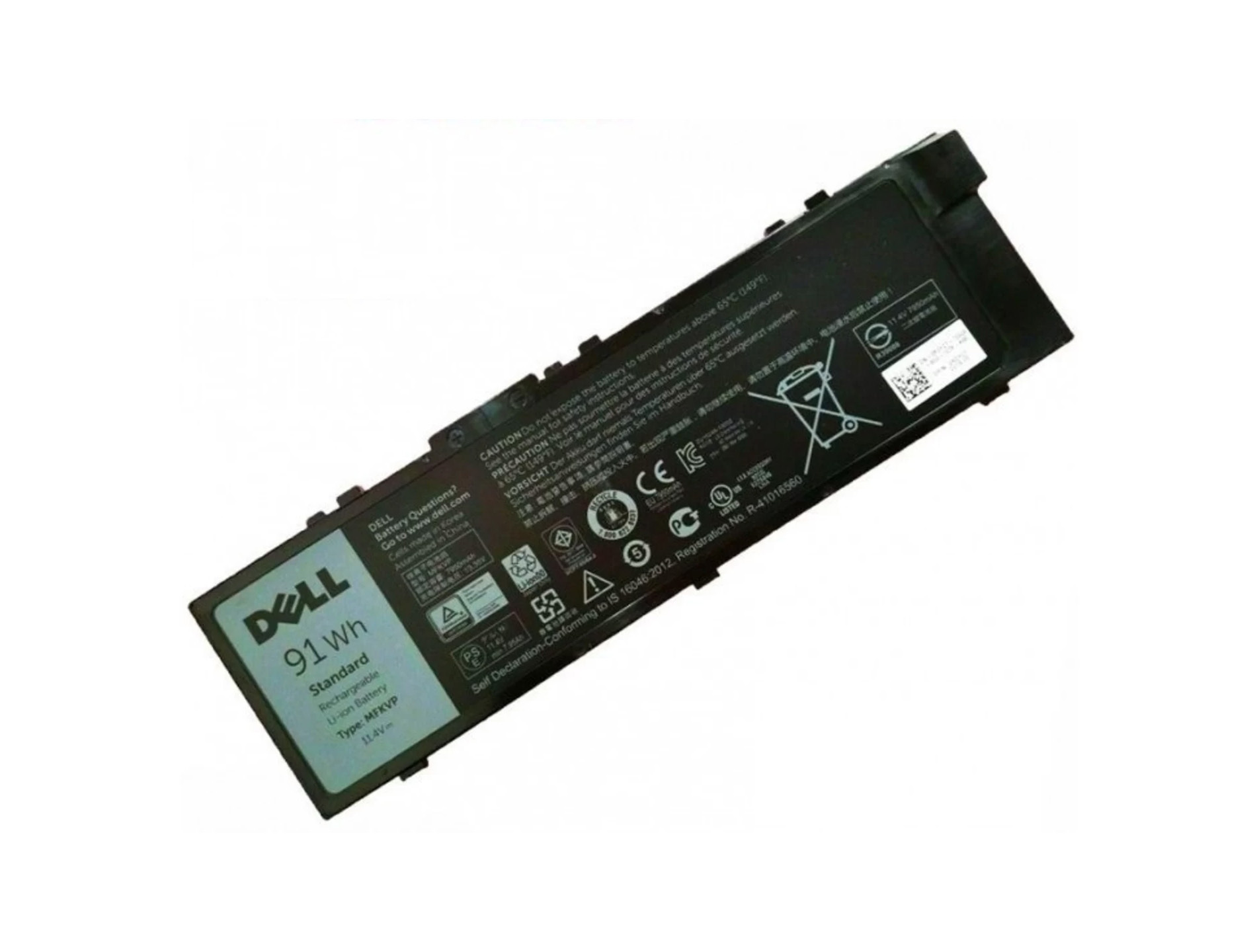 0.501.593_BATTERY_DELL_7710 Dell Precision 7710 7510 M7710 Battery 11.4v New