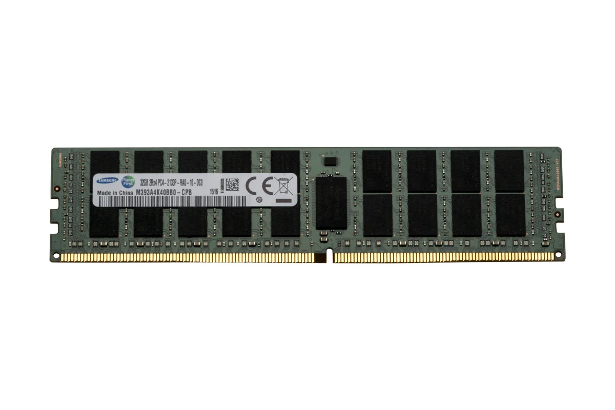 0.047.339-32GB-SAMSUNG-PC4-2133P-DDR4-2133-2Rx4-CL15-RDIMM 32gb Samsung Pc4-2133p Ddr4-2133 2rx4 Cl15 Rdimm