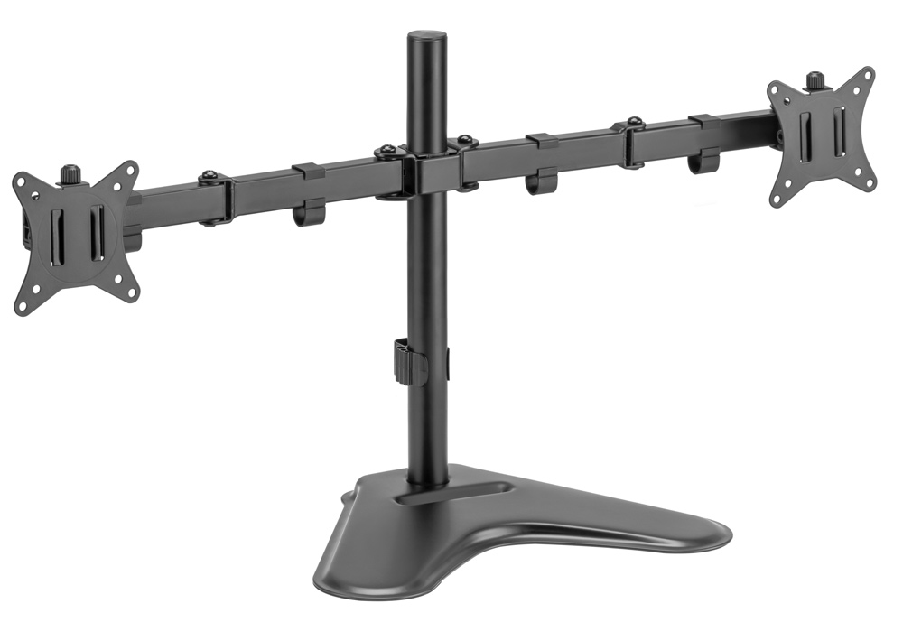 LDT66-T024 BRATECK βάση γραφείου LDT66-T024 για 2 οθόνες 17"-32", έως 9kg ανά οθόνη
