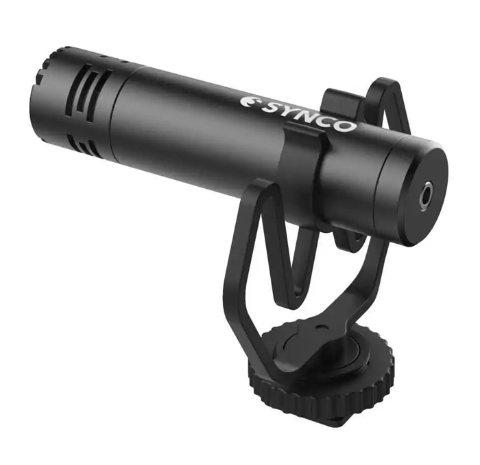 SY-M1-BK SYNCO μικρόφωνο για κάμερα SY-M1-BK, δυναμικό, 3.5mm, shock mount, μαύρο