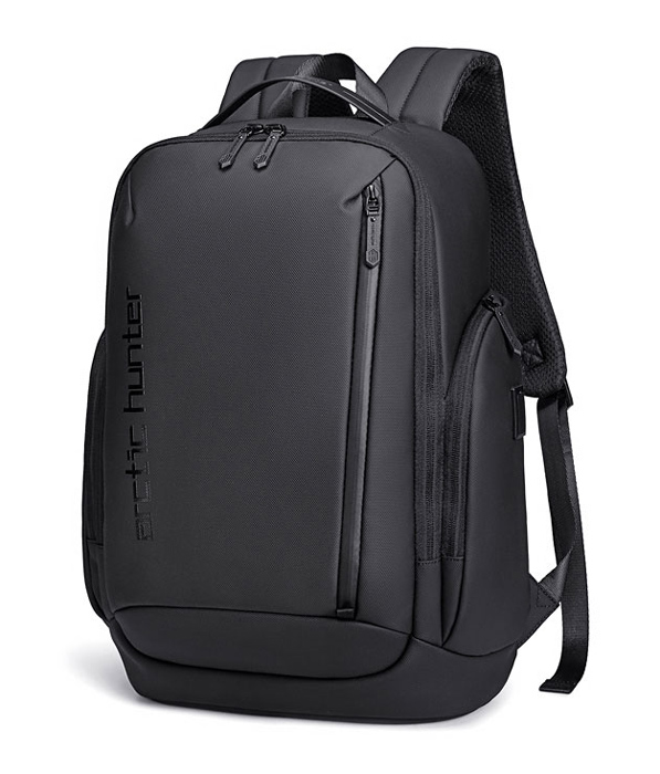 B00554-BK ARCTIC HUNTER τσάντα πλάτης B00554 με θήκη laptop 15.6", 20L, USB, μαύρη