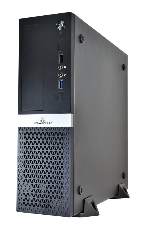 PT-1099 POWERTECH PC Case PT-1099 με 250W PSU, Micro-ATX, 356x102x338mm, μαύρο