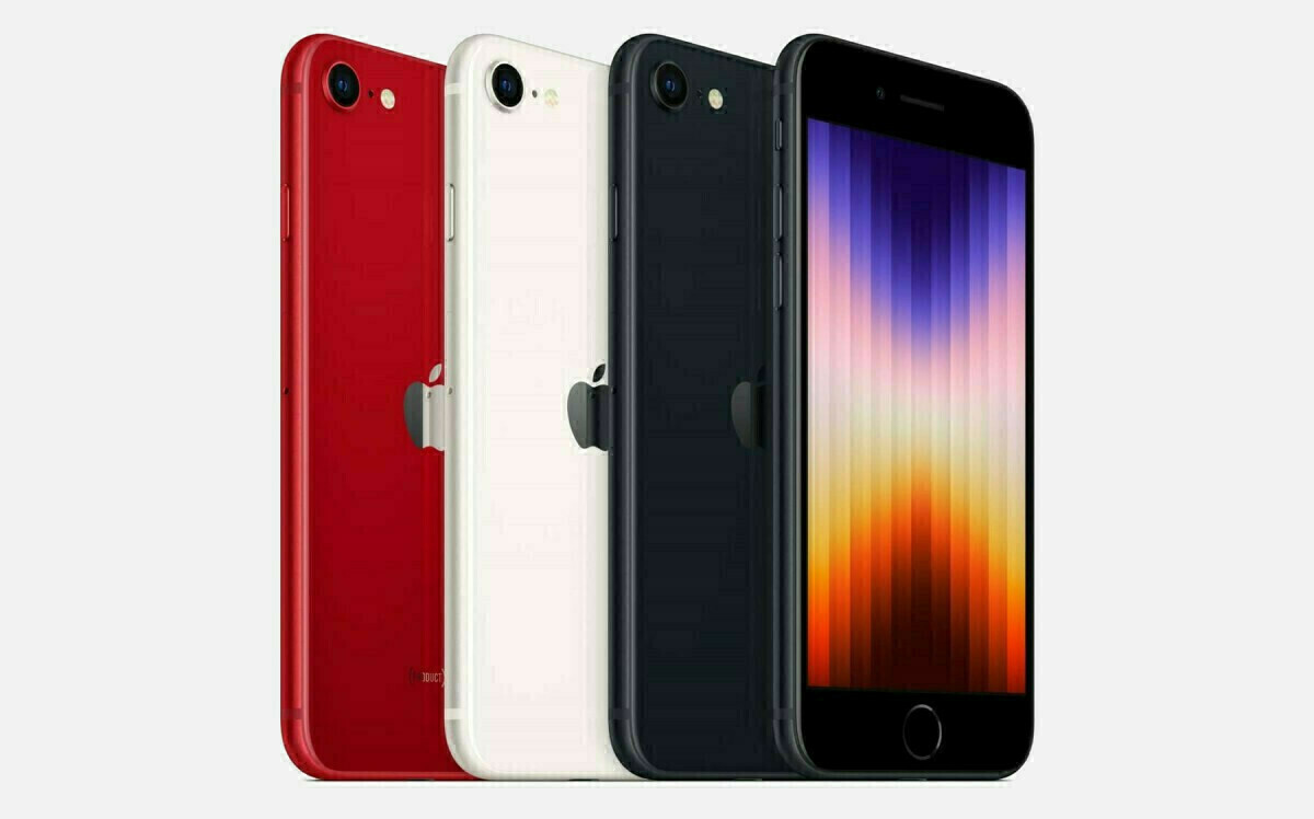 Apple iPhone SE 2022 5G (4GB/64GB) Midnight Black Refurbished Grade B
