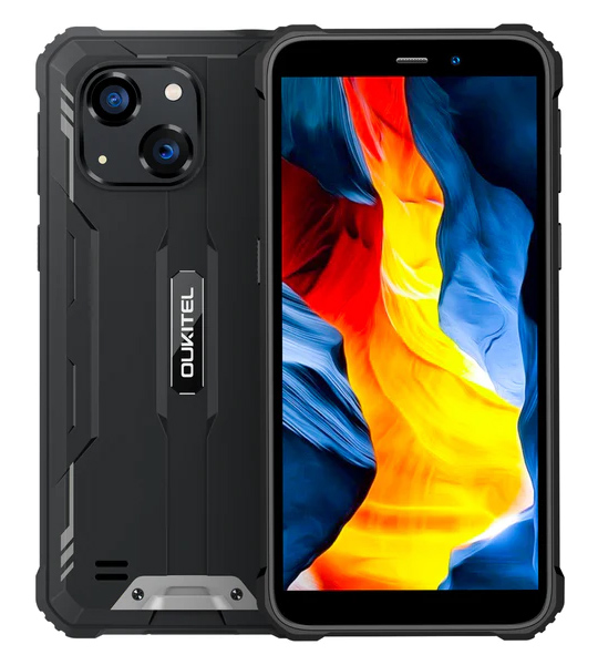 WP32-BK OUKITEL smartphone WP32, 6", 4/128GB, IP68/IP69K, 6300mAh, μαύρο