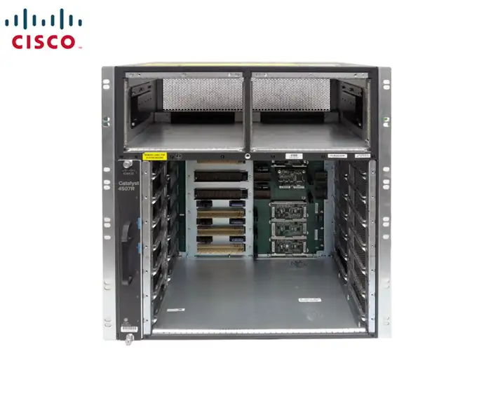 0.070.738_Cisco-4500-Series-7-Slot-Chassis-With-Fan-Module-2-PSU-WS-C4507R Cisco catalyst 6509/9 Slots/14u/chassis Only/no Psu