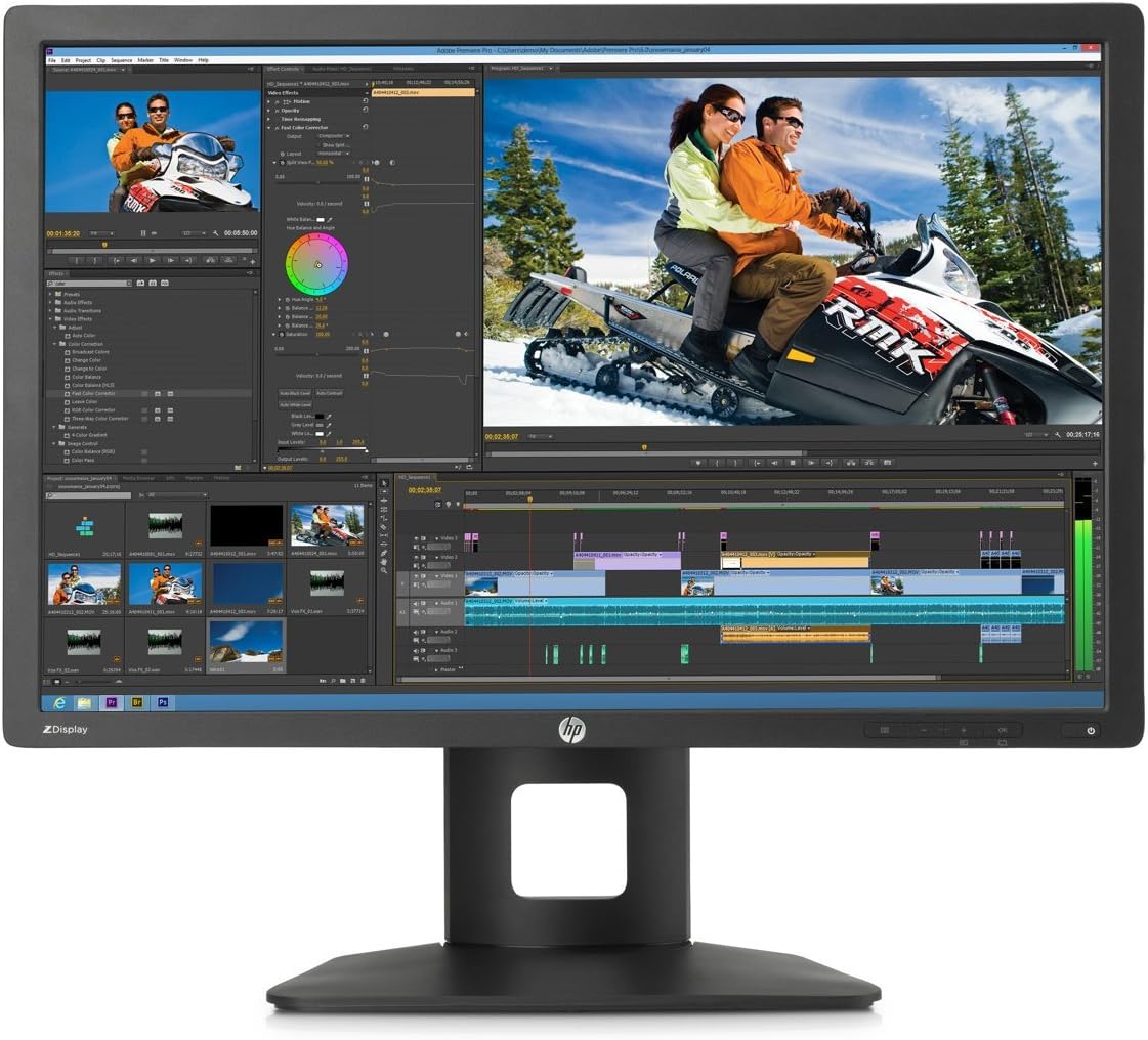 71WKkWC2N3L._AC_SL1200_ Monitor 24" IPS HP Z24i Refurbished Grade A (DVI-D,VGA,DisplayPort)