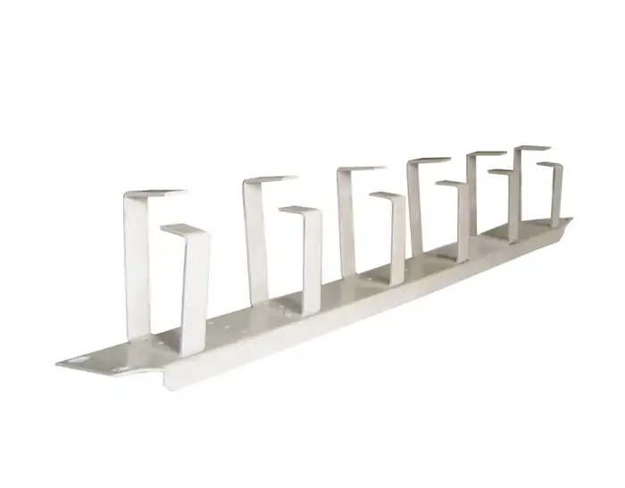 8.888.033_CABLE_MANAGER Cable Manager ΝΟΝΑΜΕ 1u 6 Hook White Metal