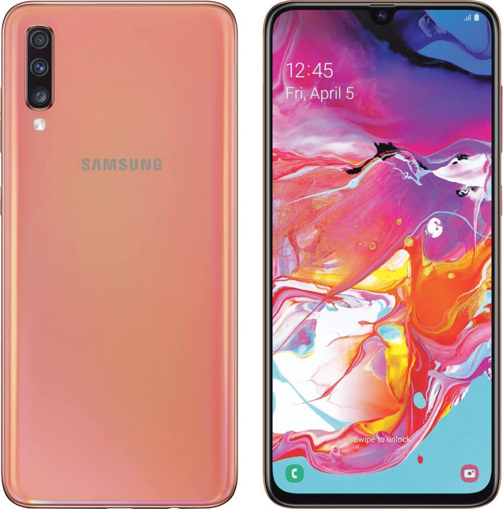 20200512151113_samsung_galaxy_a70_dual_128gb_coral Samsung Galaxy A70 Dual (6GB/128GB) Coral Refurbished Grade A
