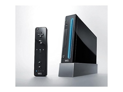 Nintendo Wii Black Refurbished Grade A (RVL-001) (Μόνο η κονσόλα)