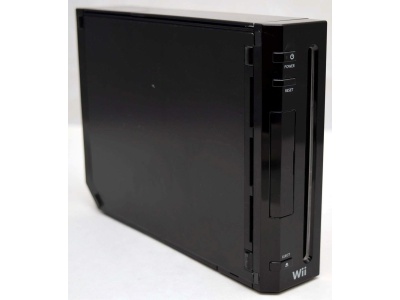 Nintendo Wii Black Refurbished Grade A (RVL-001) (Μόνο η κονσόλα)