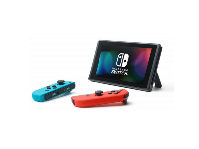 Nintendo Switch Console V2 32GB Red/Blue Ανακατασκευασμένο Grade A - Με Βάση