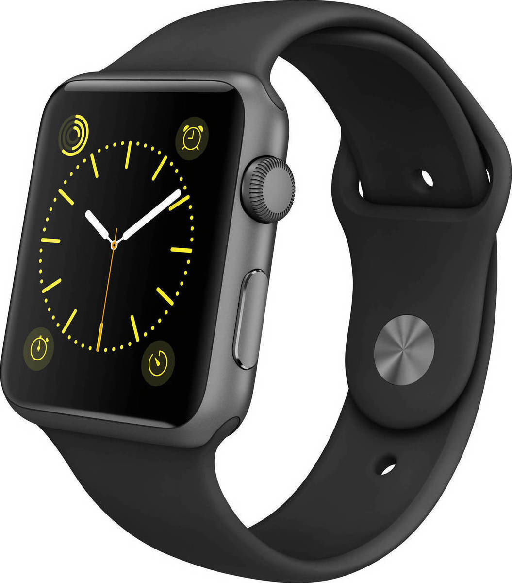 20170104151307_apple_watch_1st_generation_aluminium_42mm Apple Watch 42mm (1st Gen.) Aluminum Case Grey Refurbished Grade A