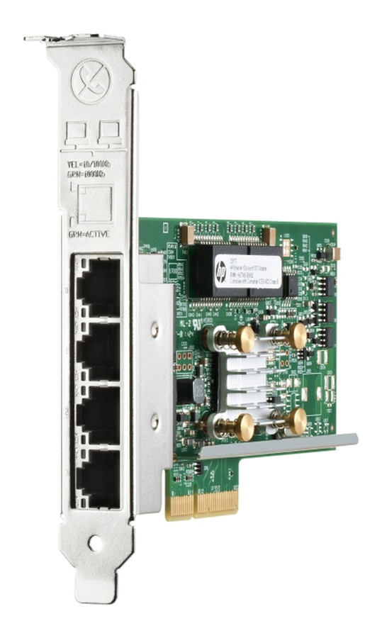 6.026.090-HP-331T-1Gb-4-Port-PCI-Ethernet-Adapter-HP-649871-001-HIGH Nic Srv 1gb Eth Hp 331t 4-port Pcie (hp) 649871-001-high