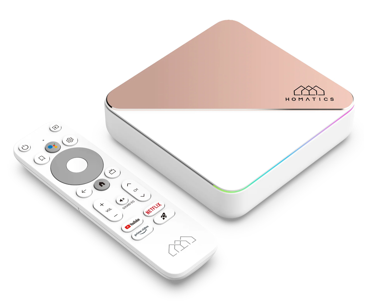 BOXR4KPLUS HOMATICS TV Box R 4K Plus, 4/32GB, WiFi, Google πιστοποίηση, Android 11