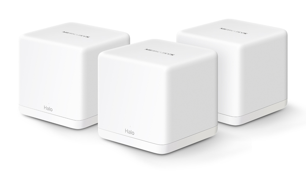 HALO-H60X-3PACK MERCUSYS Mesh WiFi 6 System Halo H60X, 1500Mbps Dual Band, 3τμχ, V.1.0