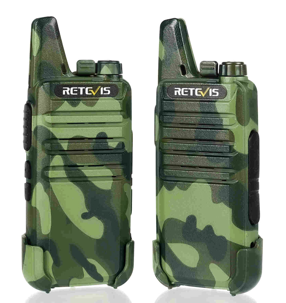 RT622-CAM RETEVIS ασύρματος πομποδέκτης RT622, PMR, 16 κανάλια, καμουφλάζ, 2τμχ