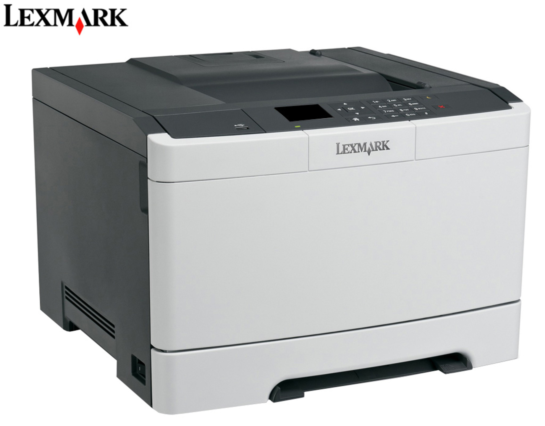 1.996.531-PRINTER-Lexmar-Color-Laser-CS410DN Printer Laser Color Lexmark Cs410dn No Toners Grade A