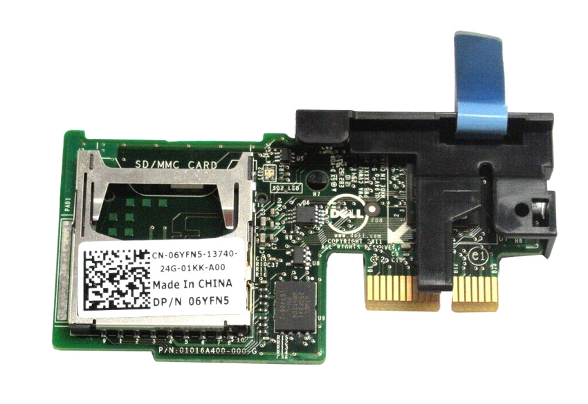 1.050.291-DELL-POWEREDGE-R620-R720-CARD-MODULE-READER-06YFN5 Dell Poweredge R620 R720 Card Module Reader W/8gb Sd Card