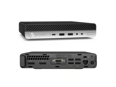 Refurbished HP EliteDesk 800 G4 DM (I5-8500T/16GB/256GB/Windows 10 Pro) Grade A