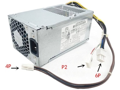 Psu HP PCC124 240W για HP ProDesk 400 G1 SFF ή αντίστοιχο SFF