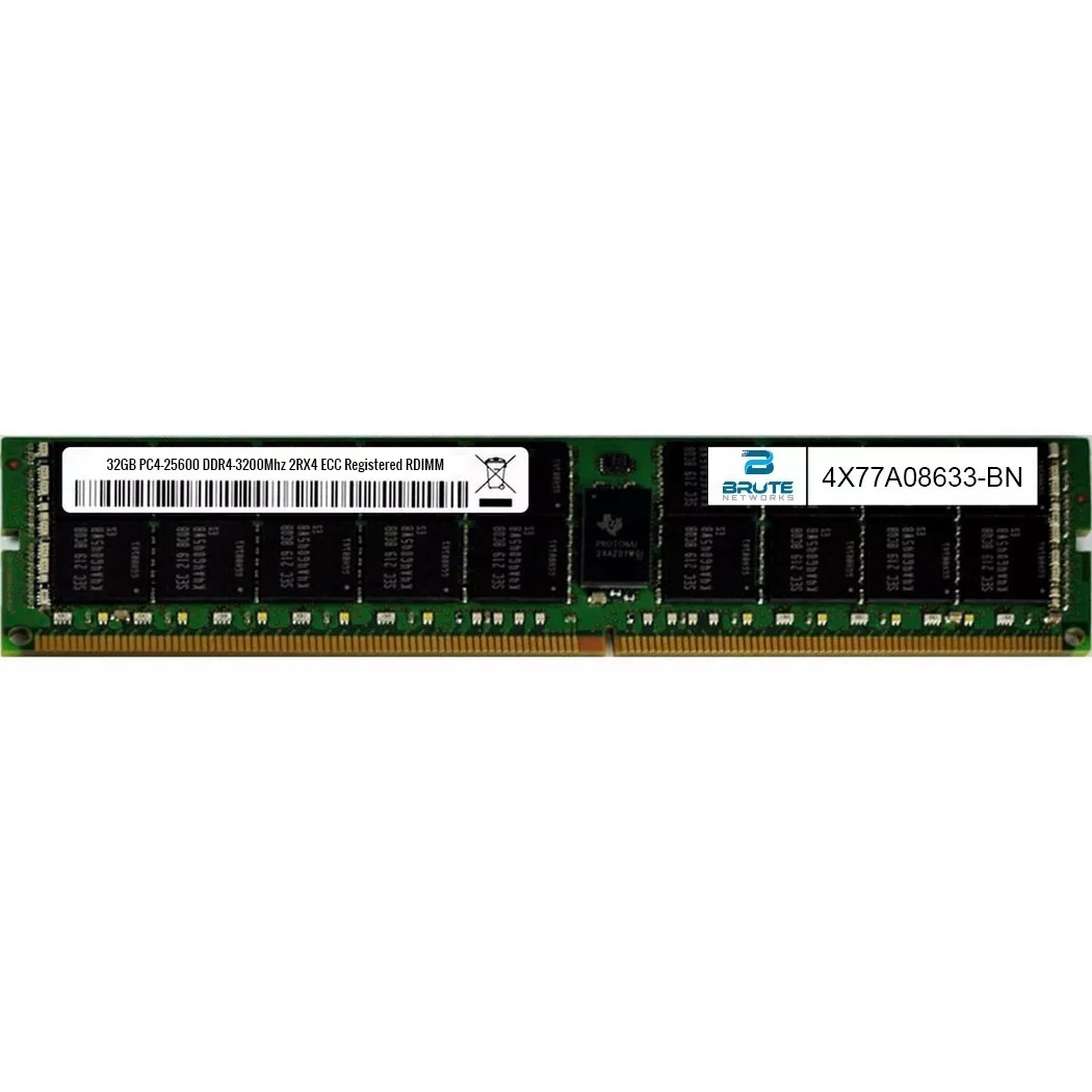 0.503.090_THINKSYSTEM-32GB-TruDDR4-3200MHz-2Rx4-1.2V-RDIMM-BULK-NEW Thinksystem 32gb Truddr4 3200mhz (2rx4 1.2v) Rdimm Bulk New