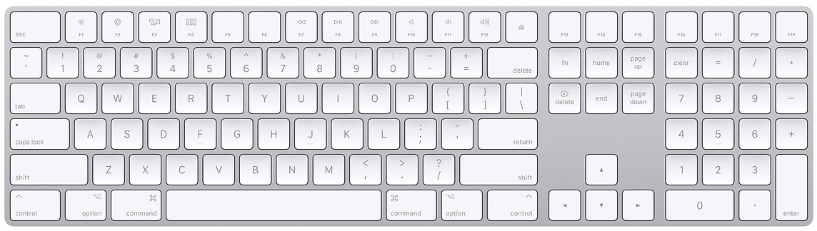 1016831040 Apple Πληκτρολόγιο Model A1048 Open Box