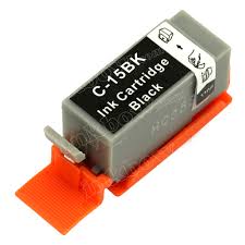 1591001166_0_BCI15B Ink cartridge Black replaces Canon 8190A002, BCI15BK