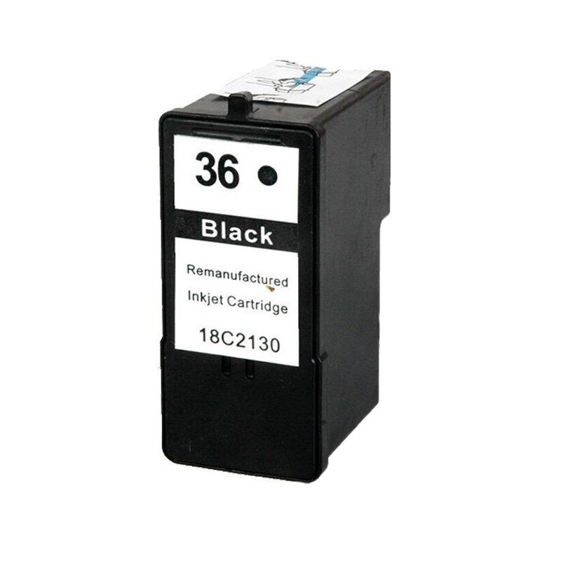 1591105832_0_LEX36_4087 Ink cartridge Black replaces Lexmark 18C2130E, 36