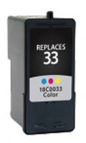 1591705513_0_33 Ink cartridge Color replaces Lexmark 18C0033E, 33