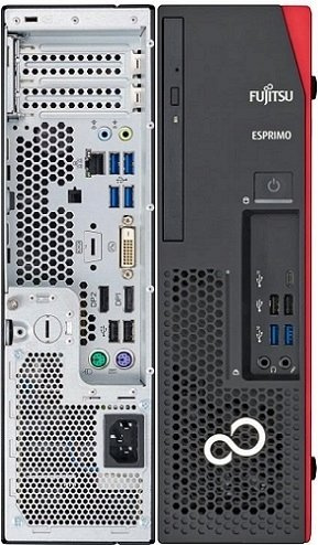 Fujitsu Esprimo D738 SFF (I3-9100/8GB/512GB / Windows 11 Pro) Refurbished Grade A