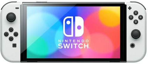 20210714110804_6b8b4861 Nintendo Switch OLED White Ανακατασκευασμένο Grade A - Χωρίς Βάση