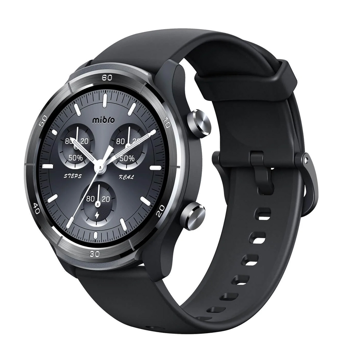 MBR-A3-GR MIBRO smartwatch A3, heart rate, 1.39" IPS, GPS, 2 ATM, γκρι