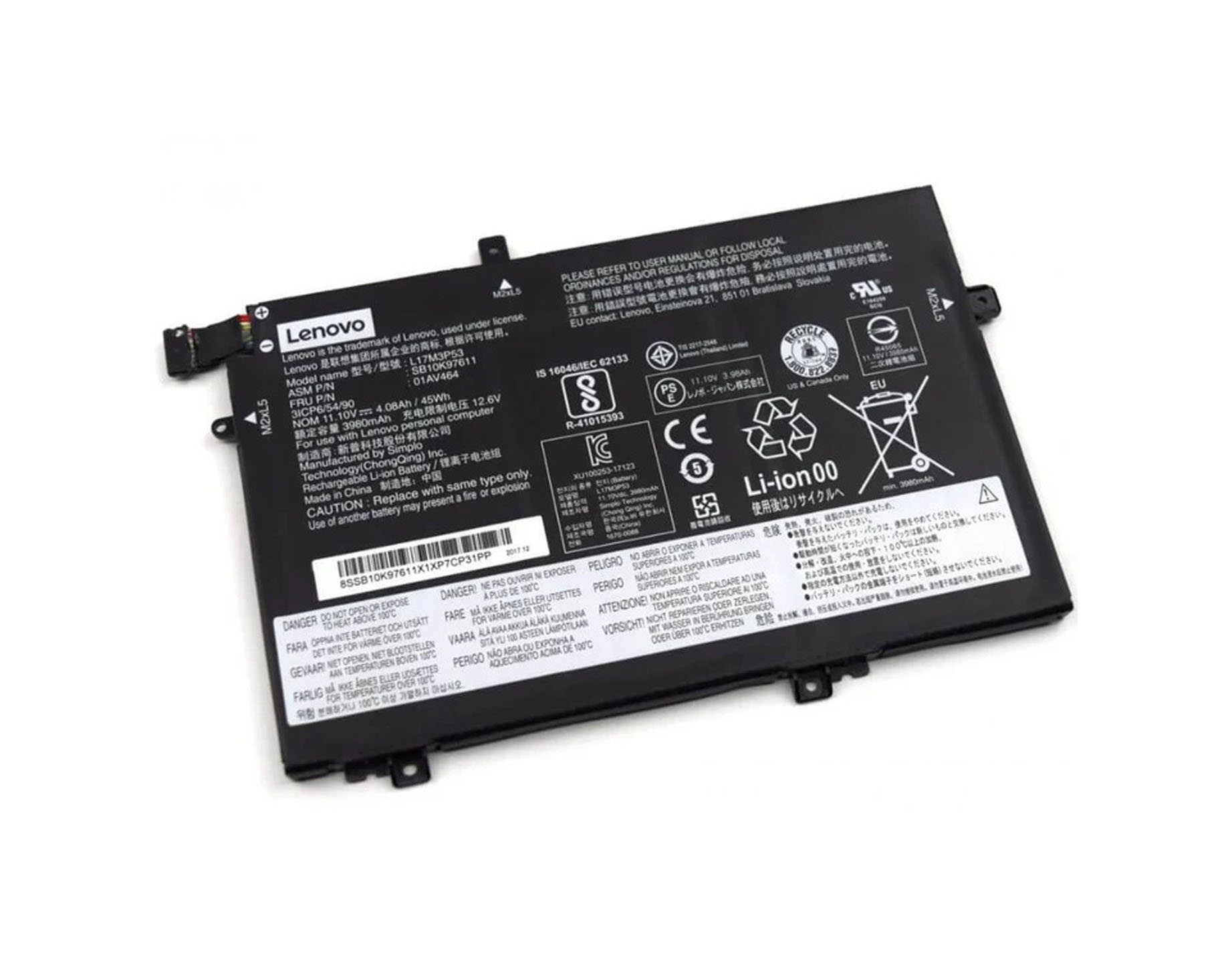 3.246.339_LENOVO-THINKPAD-L480-L580-BATTERY-GA Lenovo Thinkpad L480 L580 Battery Ga